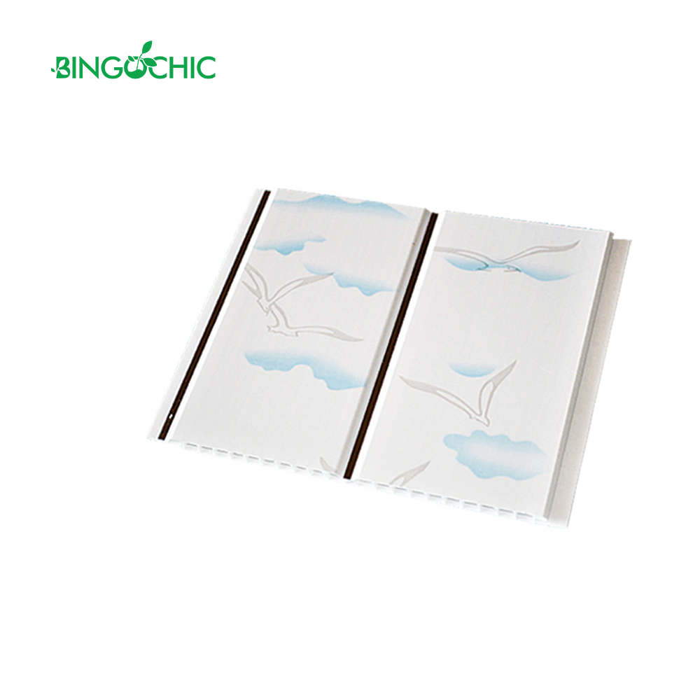 Popular Design for Flat Ceiling Designs -
 Printing PVC Panel 195mm CTM1-1 – Chinatide