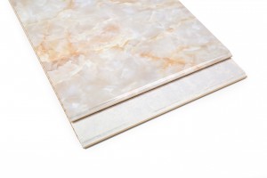 600*9mm,V groove/Flat  PVC Wall Panel