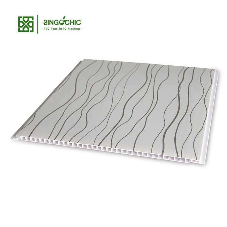 Well-designed Plastic Pvc Wall Cladding -
 Hot stamping PVC Panel 250mm CTM3-1 – Chinatide